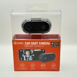 YADA Car Baby Camera with App Controlled FHD 1080P Night Vision Wireless